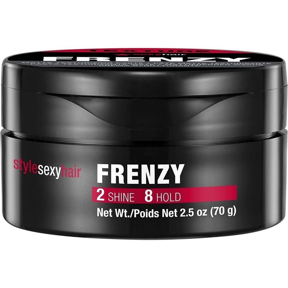 Sexy Hair Style Frenzy Matte Texturizing Paste 2.5 oz Pack of 2